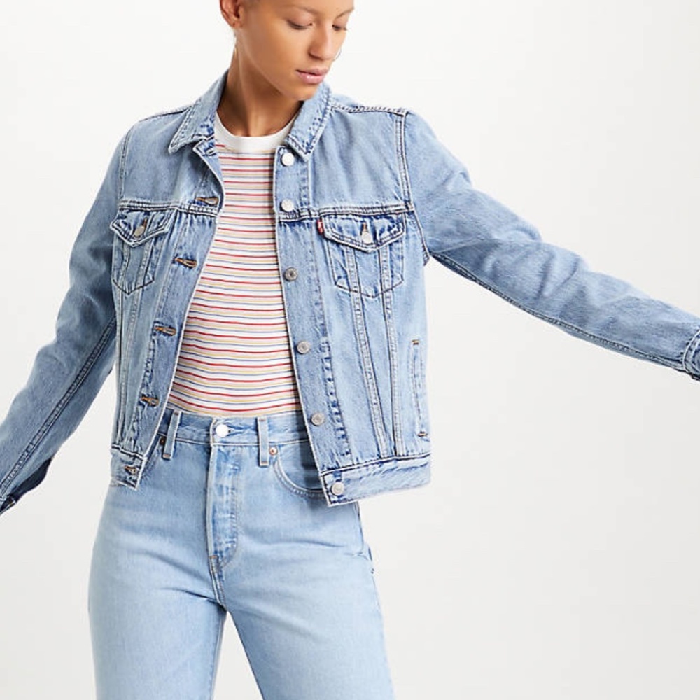 Levi’s Denim Trucker Jacket Light Stone Wash